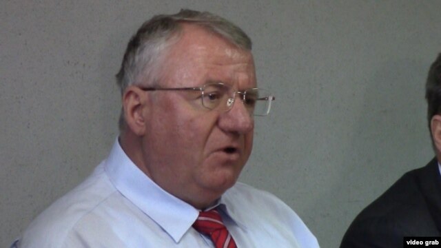 Serbian nationalist Vojislav Seselj