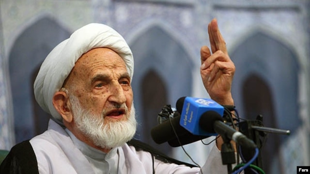 Ayatollah Abolghassem Khazali has renounced contact with his son.