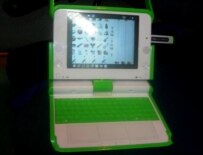 The product of the One Laptop Per Child project (courtesy photo)