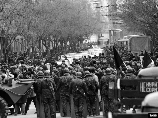 Sovet qoşunları Bakıda, 22 yanvar 1990