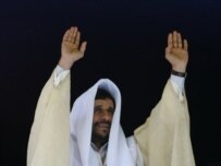 President Ahmadinejad addresses a crowd in southwestern Iran in January (AFP)