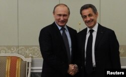 В июне этого года Николя Саркози побывал в Москве у Владимира Путина