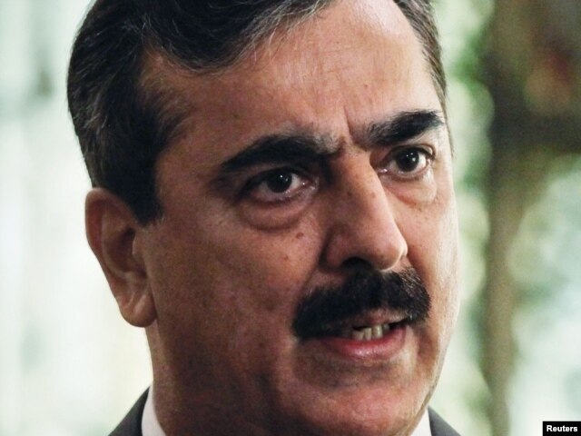 Prime Minister Yusuf Raza Gilani