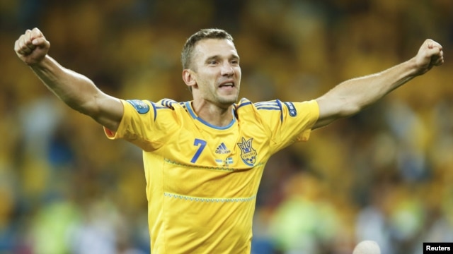 Former European Footballer of the Year Andriy Shevchenko