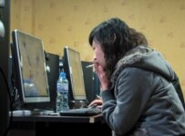 An Internet cafe in China (epa file photo)