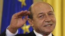 Romanian President Traian Basescu