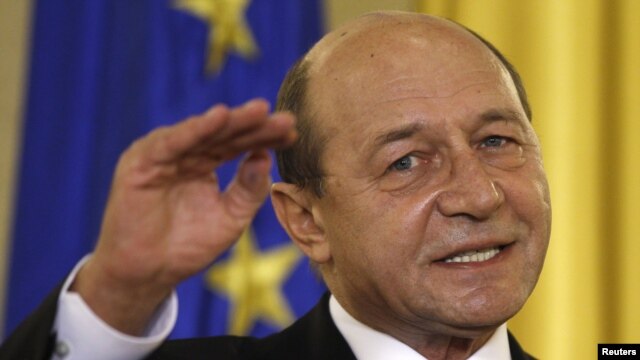 Romanian President Traian Basescu