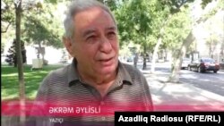 Акрам Айлисли, Әзербайжан жазушысы.