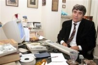Journalist Hrant Dink received a six-month suspended sentence for \