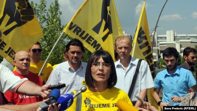 Organizatori protesta, 4. maj 2012.