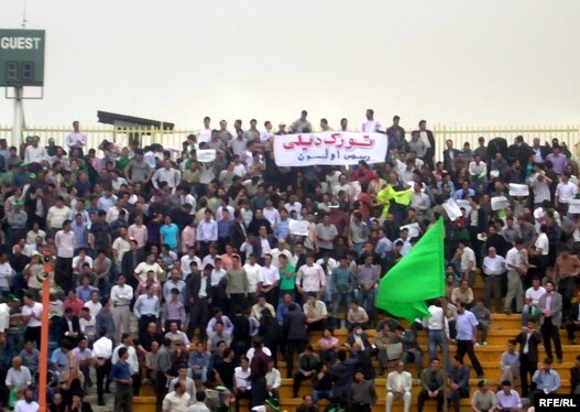 Təbriz stadionundakı aksiya, 25 may 2009