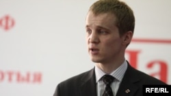 Zmitser Dashkevich is awaiting trial for alleged hooliganism.