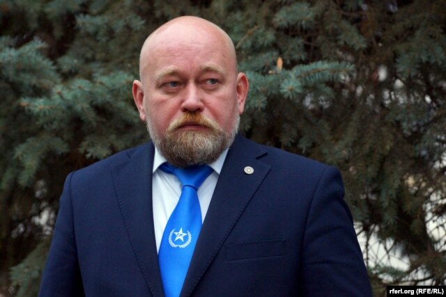 Владимир Рубан на процессе по делу Надежды Савченко