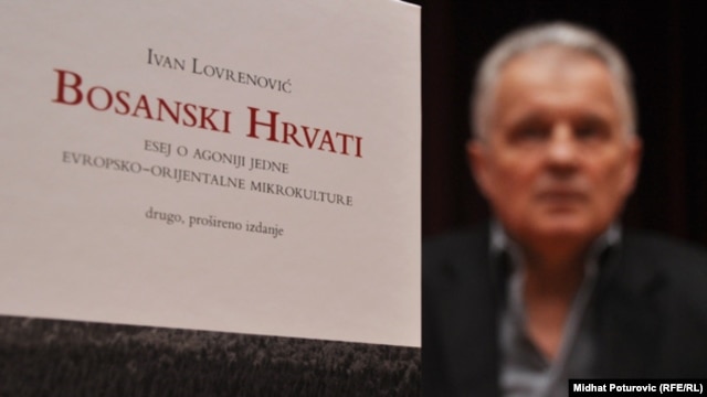 Ivan Lovrenović, književnik, urednik i novinar, njegova knjiga "Bosanski Hrvati: esej o agoniji evropski orijentalni mikrokulture", Sarajevo, 30. septembar 2010.