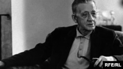 U.S. -- Czech journalist Ferdinand Peroutka, first director of Radio Free Europe's Czechoslovak Service. New York, 1955.