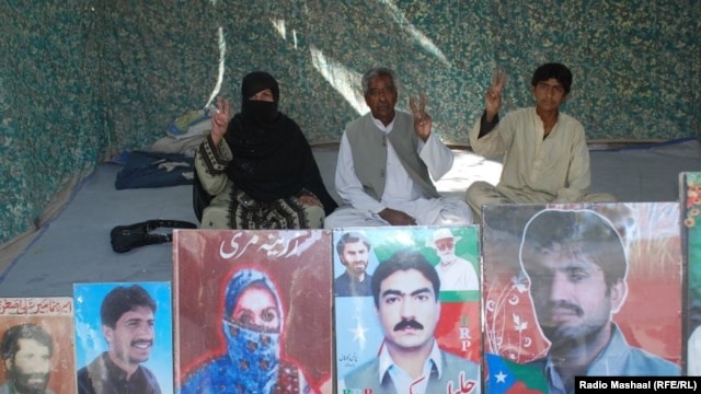 Relatives of missing ethnic Baluchis in Pakistan have been protesting for the past 18 months in the south-central city of Quetta about the authorities' failure to locate or release hundreds of their loved ones. 