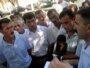 Azadkənd kəndinin bir qrup sakini Prezident Administrasiyasının yaxınlığında toplaşdılar