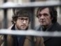 France -- KGB colonel Sergei Grigoriev (Emir Kusturica) (R) and his French handler Pierre Froment (Guillaume Canet) in a scene of Farewell