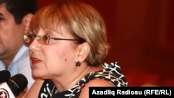 Leyla Yunus, director of the Institute for Peace and Democracy, in May 2012