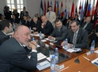 Members of the Coordinating Council meeting in Tbilisi on May 15 (InterPressNews)