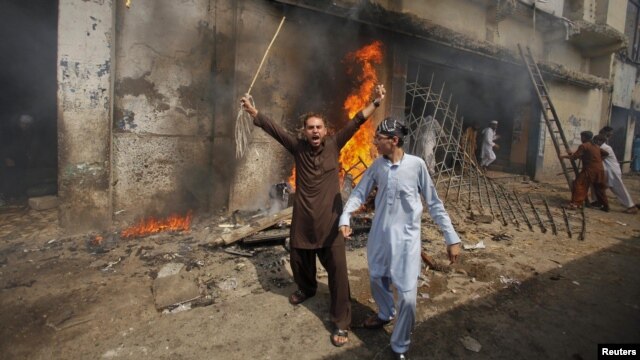 Protesti u Pakistanu, septembar 2012.