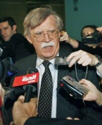 U.S. Ambassador John Bolton at the United Nations earlier this month (epa)
