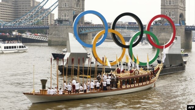 London na dan otvaranja Olimpijskih igara, 27. srpanj 2012.