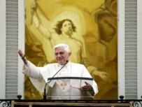 Pope Benedict XVI at his summer residence, Castel Gandolofo (epa)