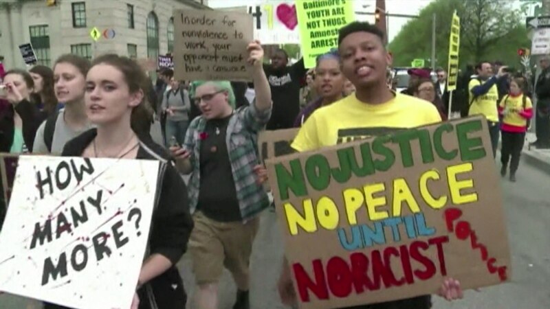 В США продолжаются демонстранции против полицейского насилия