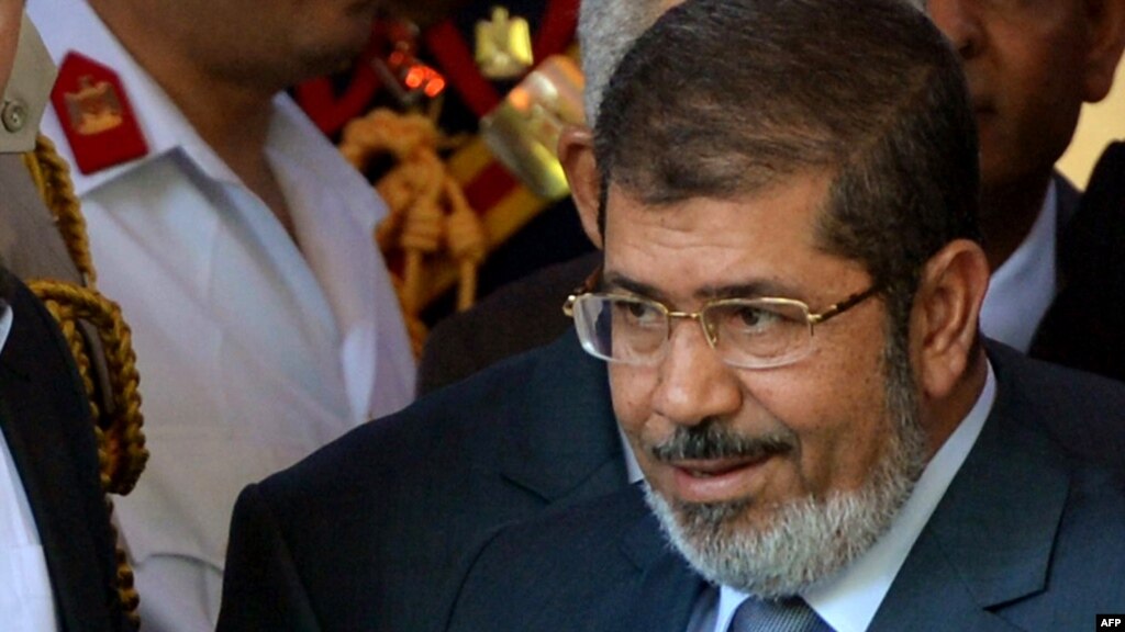 Muhammad Morsi was ousted as Egypt's president in July.