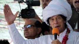 Cricketer turned politician Imran Khan