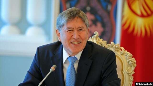 Kyrgyz President Almazbek Atambaev