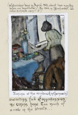 „Nanino la fereastră” (aprilie 1942)