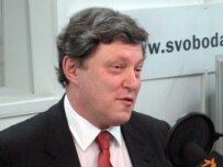 Yabloko leader Grigory Yavlinsky, speaking to RFE/RL today (RFE/RL)