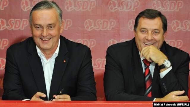 Zlatko Lagumdžija i Milorad Dodik