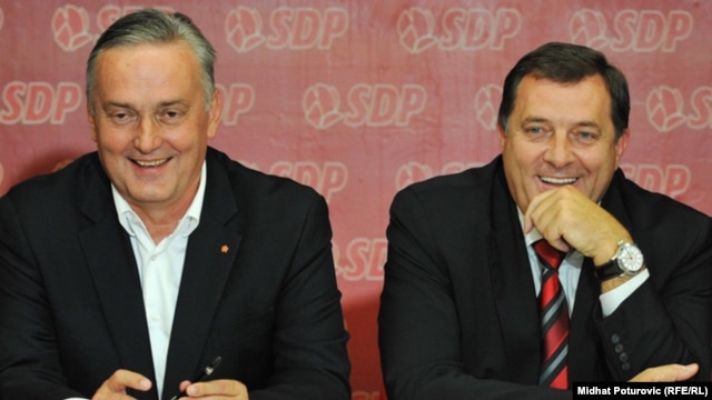 Zlatko Lagumdžija i Milorad Dodik