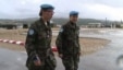 Lebanon - UN peacekeepers patrol Lebanon's border with Israel.