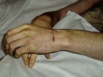 Atayev's body showed indications he had been handcuffed (courtesy)