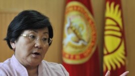 Kyrgyz President Roza Otunbaeva