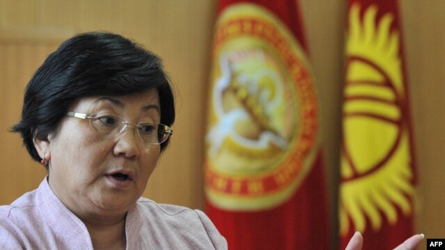 Kyrgyz President Roza Otunbaeva