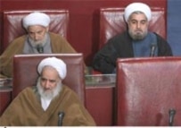 Only clerics may serve on the Assembly of Experts (seen here meeting in September 2005) (Fars)