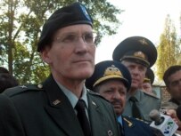 Brigadier General Patrick O'Reilly in Qabala today (Turan)