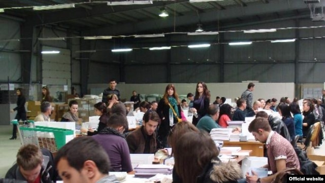 Kosovo, sabiranje rezultata popisa, maj 2011