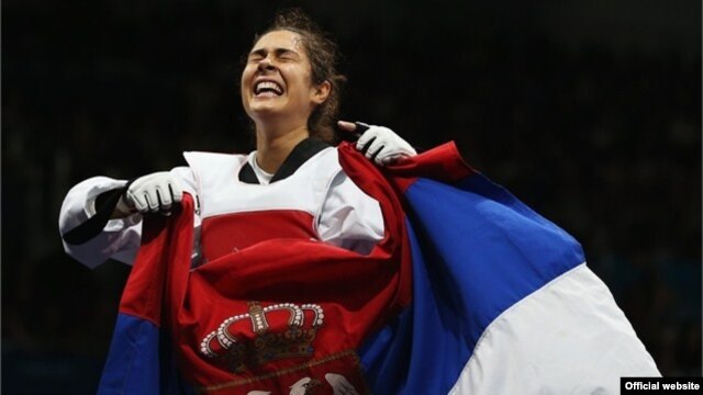 Milica Mandić na Olimpijadi u Londonu