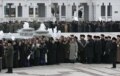 Mourners for Saparmurat Niyazov in Ashgabat (epa)