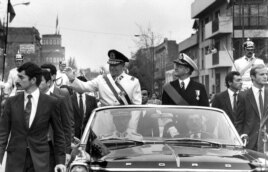 Аугусто Пиночет в Сантьяго. 11 сентября 1973 года
