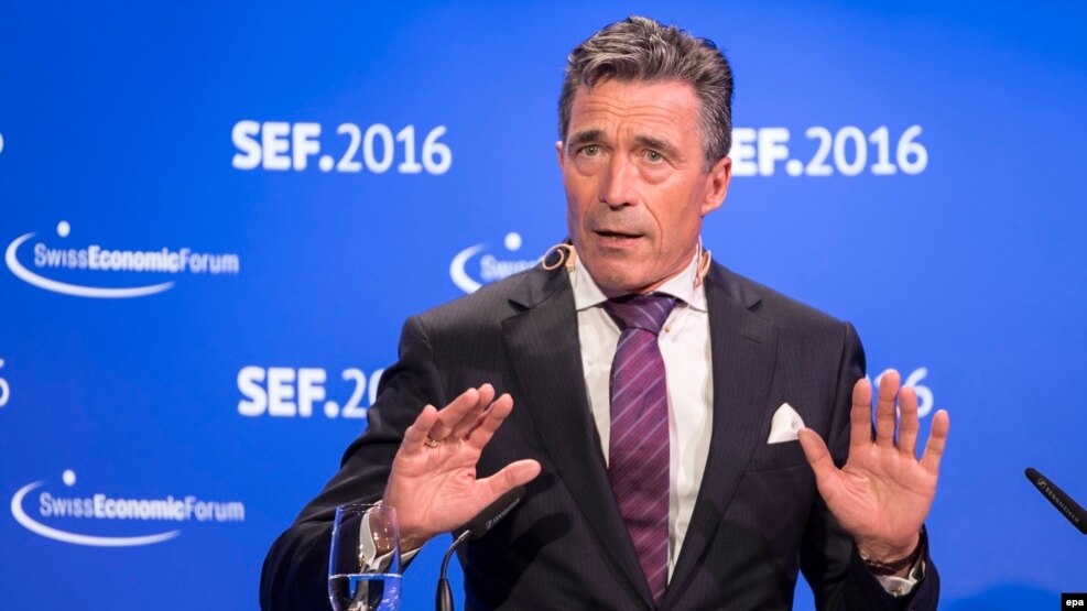 Former NATO Secretary-General Anders Fogh Rasmussen