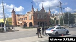 Полицейские в Актобе. 8 июня 2016 года.
