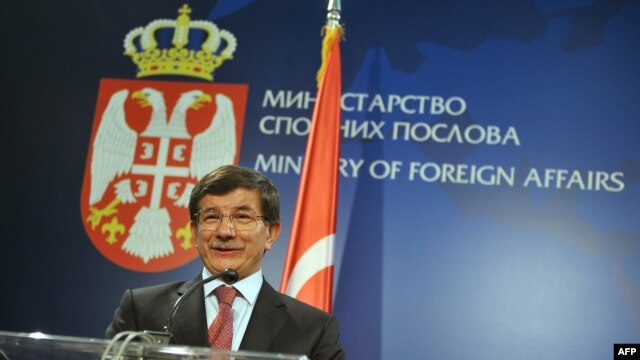 Ministri i Jashtëm turk, Ahmet Davutoglu.