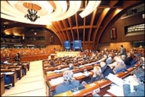 A session of the Council of Europe's Parliamentary Assembly (Courtesy Photo)